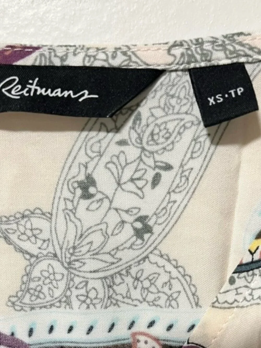 Reitmans Paisley Print Sleeveless Maxi Dress Size XS